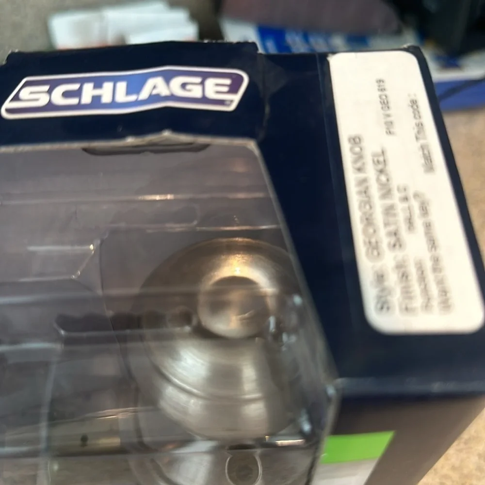 Schlage hall and closet door knob new